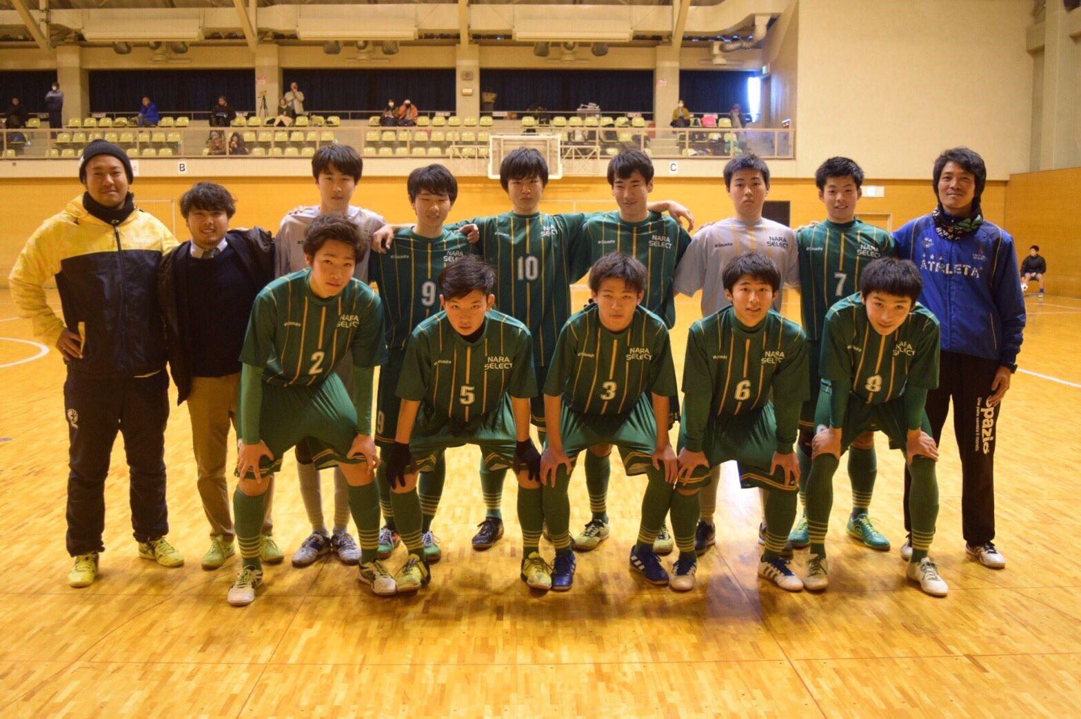 明日 U 18フットサル奈良県選抜が関西大会出場 ドリームファクトリー 夢をつくる